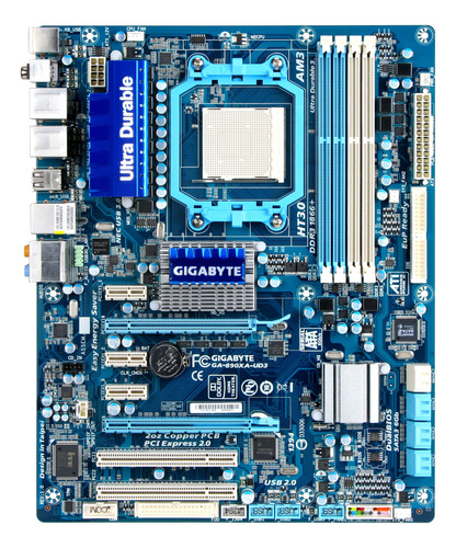 Combo: Mother Gigabyte Ga890xa-ud3 + Cpu Amd Phenom 2 X4 955