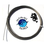 Cable De Acero Inoxidable 7x7 30ft 275lb 1.2mm W/10 Crimps