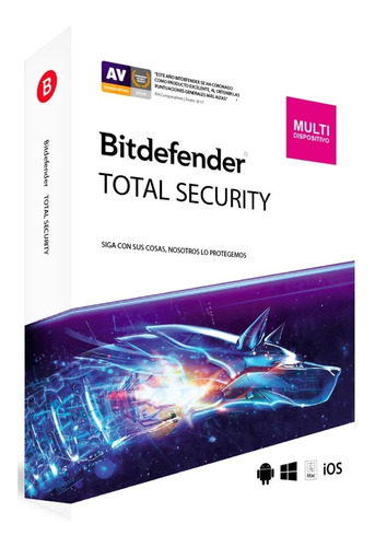 Bitdefender Total Security Licencia 3 Meses - 5 Pc