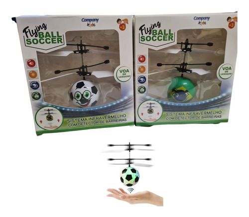 Bolinha Voadora Bola Helicoptero Mini Drone Infantil