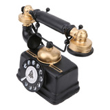 Vintage Retro Telefone Antigo Com Fio Telefone Fixo