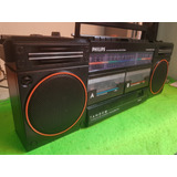 Radiograbadora Vintage Boombox Philips Tandem Ar-848