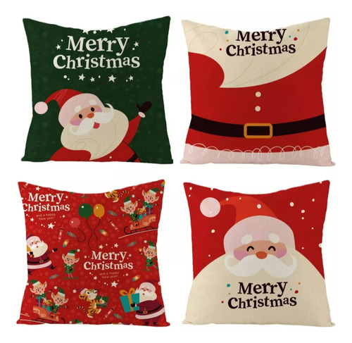 Cojines Fundas Almohada Sofa Navideños Adornos Decoracion