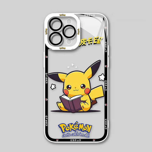 Funda De Dibujos Animados De Pokémon Pikachu Para iPhone 15