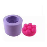 Molde De Silicone Massageador Redondo Ib-1655 /s-1208