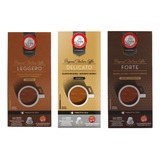 Pack Degustacion 3 Capsulas De Cafe San Giorgio Italia X10 