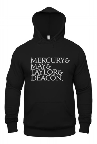 Queen Sudadera Hoodie Freddy Mercury Banda Integrantes Rock