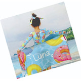 Canga Saída De Praia Personalizada Infantil 100x70 Cm