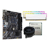 Kit Actualizacion Gamer Ryzen 5 3500x Tarjeta B450 16gb Rgb