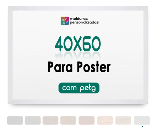 Moldura A2 40x60 Poster Imagem Foto Com Petg