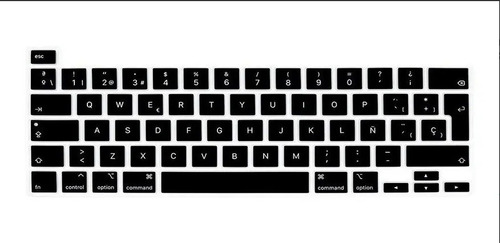 Cubre Teclado Español Para Macbook Pro 13  Modelo 2020 A2338