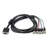 Cables Vga, Video - Aya - Cable Coaxial Hd15 Vga A 5 Bnc Rgb