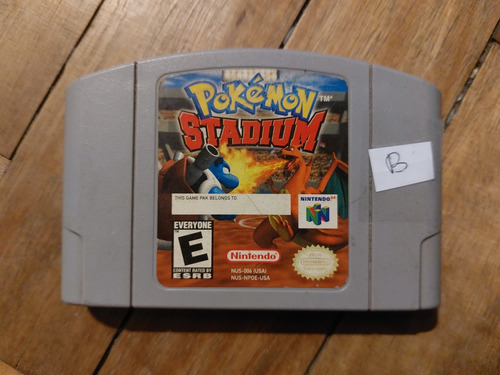 N64 Juego Pokemon Stadium Americano Original Nintendo 64