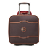 Maletin Con Carro Underseater Delsey Chatelet Air Soft 2.0 Color Chocolate