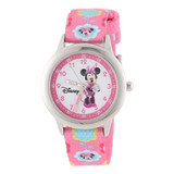 Disney Kids W000036 Minnie Mouse Time Teacher De Acero Inoxi