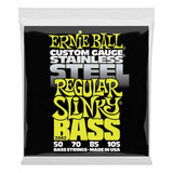 Ernie Ball Hybrid Slinky - Cuerdas De Bajo De Acero Inoxidab