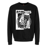 Buzo Estampado Varios Diseños Ramones Black And White