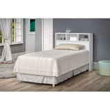 Cabeceira Para Cama Box Solteiro 90cm Portugal Branco Ca