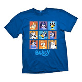 Polera Diseño Bluey Estampado Dtf Cod 004