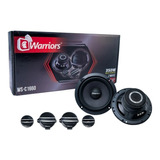 Parlantes Componentes Warriors Ws C1660 6 Pulgadas 350w Max 