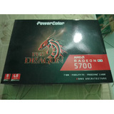 Placa De Vídeo Amd Rx 5700 Powercolor Red Dragon