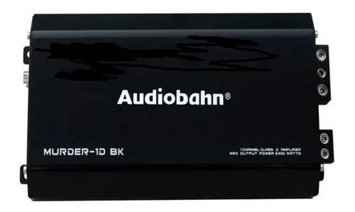Amplificador Audiobahn Prime Murder-1d Bk 1ch Mini