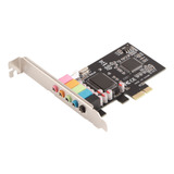 Tarjeta De Sonido Pci-e, 6 Canales, Señal De Escritorio Esté