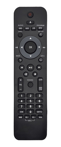 Controle Remoto Para Home Theater Philips Htd3509 Htd3510