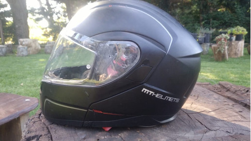 Casco Para Moto Mt Helmets   Negro Mate Talle M