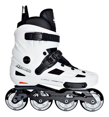 Patins Hd Inline New Skull 80mm Diversas Cores + Brinde 