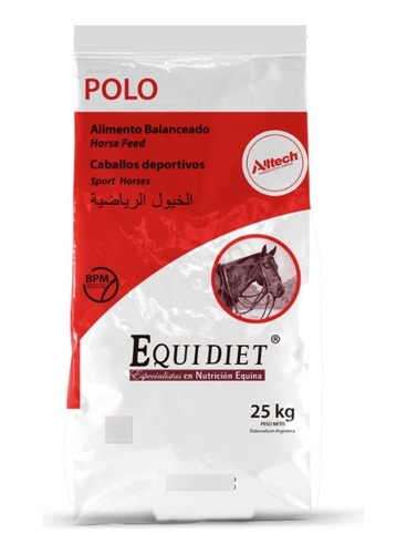 Alimento Completo Para Caballos, Equidiet Polo 25kg