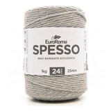 Barbante Spesso Euroroma 24 Fios 1kg- 0270 Cinza