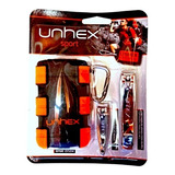 Estojo Unhex Kit 2 Cortadores Unha: Mãos +pés Grande Pequeno