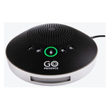 Microfone De Mesa Gopresence Speaker Pro Usb E Bluetooth 