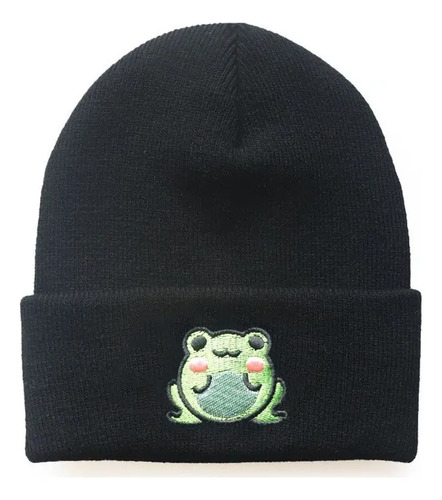 Gorro Beanie Rana Kawaii Bonita Color A Elegir Unitalla