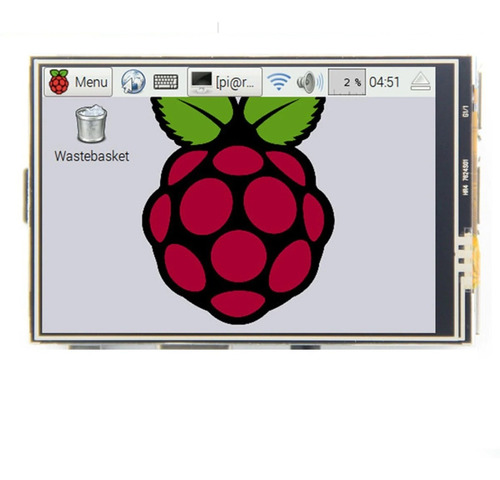 Display Pantalla 3.5 Tft Táctil Para Raspberry Pi 3b+ Y Pi 4