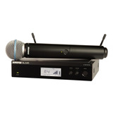 Micrófono Inalámbrico Shure Blx24r/beta58-j10 Rackeable