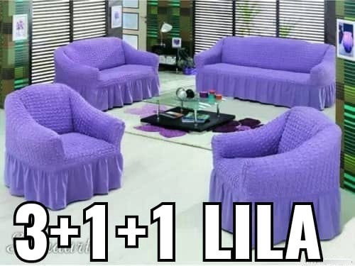 Set Cubre Sillones Turcos 100% Originales 3+1+1