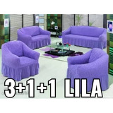 Set Cubre Sillones Turcos 100% Originales 3+1+1