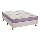 Conjunto Cama Box Physical Com Colchão Casal Espuma D23 P...