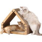 Fukumaru Casa Rascadora Para Gatos, Acogedor Diseño De Cart