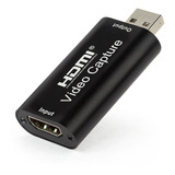 Mini 4k 1080p Hdmi Para Usb 2.0 Placa De Captura De Vídeo