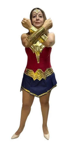 Disfraz Mujer Maravilla Wonder Woman Lujo Para Mujer Mod. 2