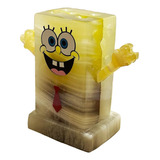 Lámpara Decorativa Bob Esponja Artesanal Onix Recámara Bebé