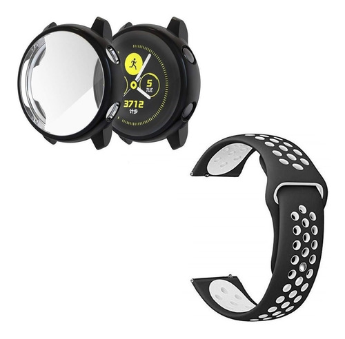 Correa Transpirable Premium + Case Para Galaxy Watch Active