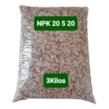 Adubo Npk 20 5 20 P/ Plantas Plantadas Em Vaso Ou Solo 3kg