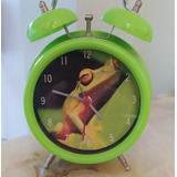 Reloj Despertador De Rana Para Niños Decoración Dormitorio