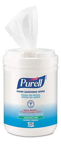 Toallitas Desinfectantes Purell, Bote Sin Fragancia, 175 Uni