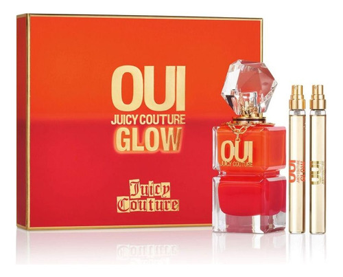 Set De Perfume Juicy Couture Oui Glow Edp Para Mujer 100 Ml