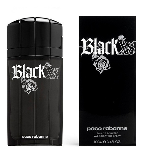 Paco Rabanne Black Xs Hombre 100ml Edt Silk Perfume Original